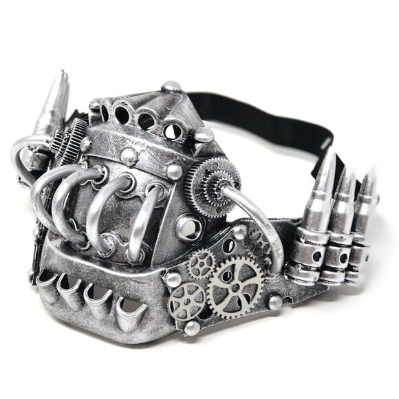 Steampunk Style Halloween Costume Mask Masquerade Party Ball Masks - Picture 6 of 6